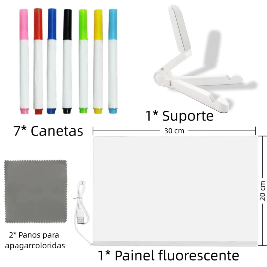 Quadro Lux | Desenhos que Brilham
