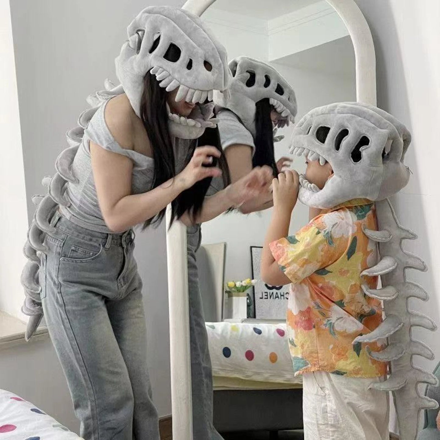 Traje Esqueleto de Dinossauro
