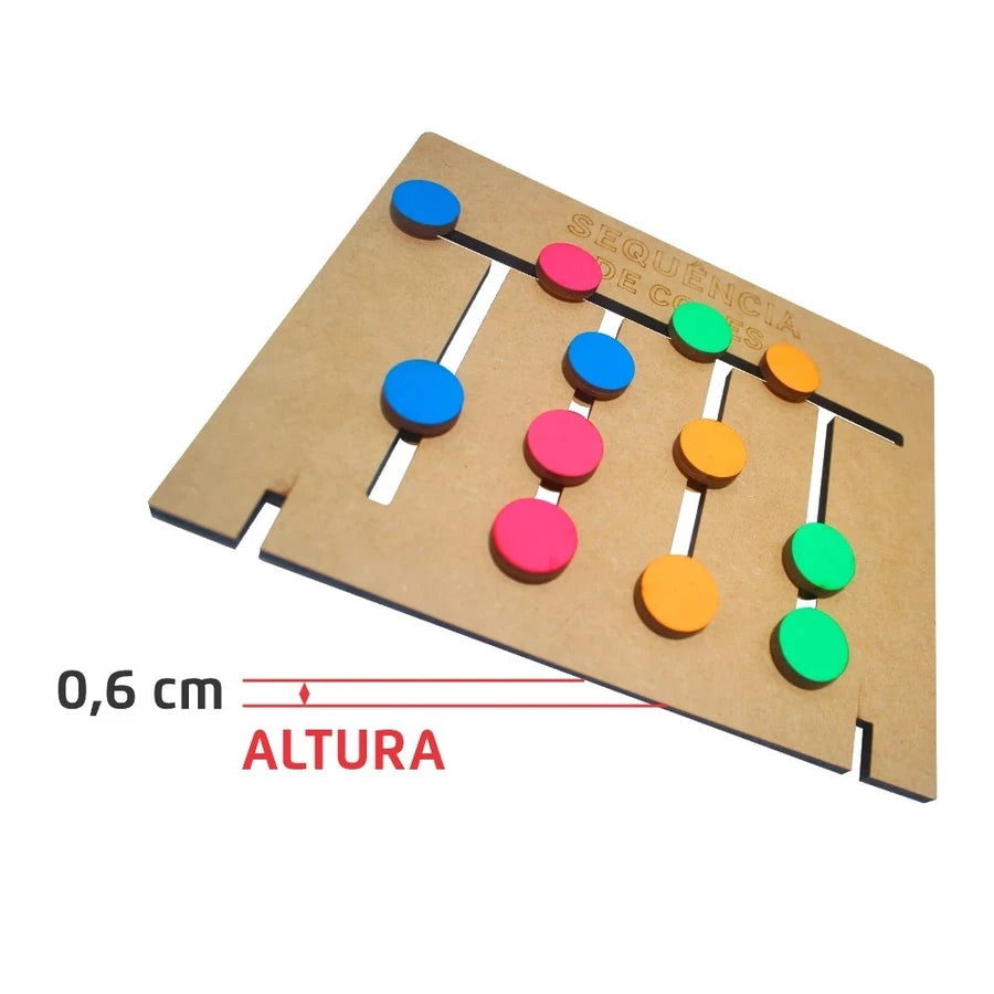 Brinquedo Sequência de Cores