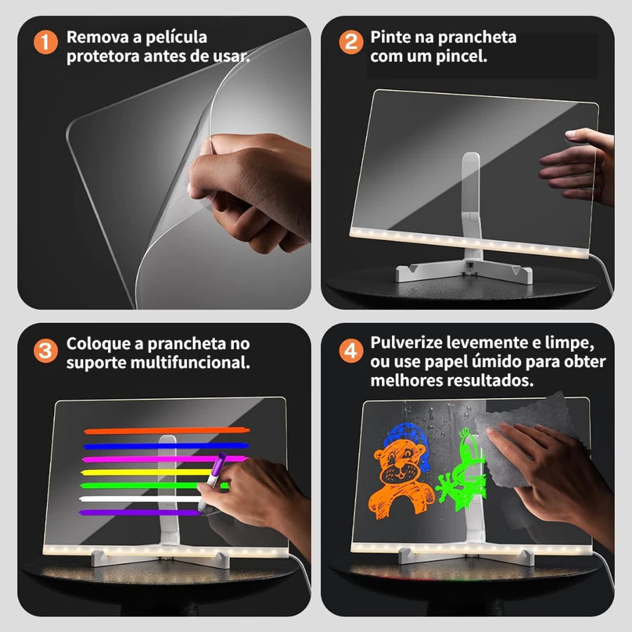 Quadro LED - Luminária